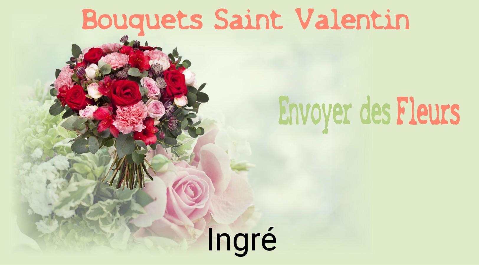 Roses de Saint-Valentin livrées à Ingré